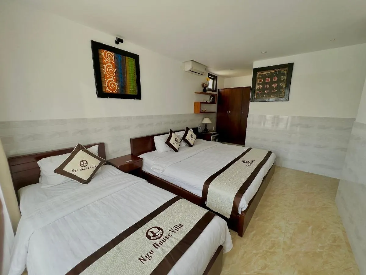 Quarto em Acomodações Particulares Ngo House Villa Hoi An Vietname